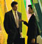 Personal Web Design Service - a company representative and a client discussing a web design project.