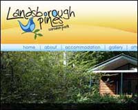 click to view site Web design client - Landsborough Pines Caravan Park