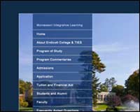 Web design client - TIES online Masters in Montessori